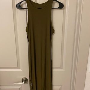 Forest Green Casual Dress